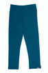 250 Kids Merino Leggings Comfort Zone - Dark Turquoise
